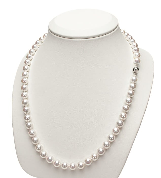 Naszyjnik Matinee z perłami z Akoya 7,5-8 mm NA20-80W-BCWG14-CSNM