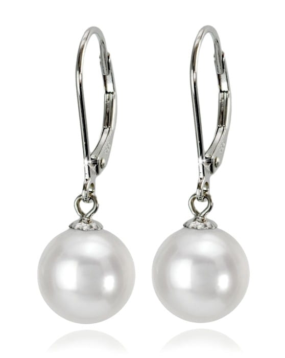 Kolczyki złote z perłami Akoya 9-9,5 mm EA-95W-LVWG14-CSEV