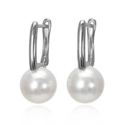 Kolczyki złote z perłami Akoya (wzór SQHR)