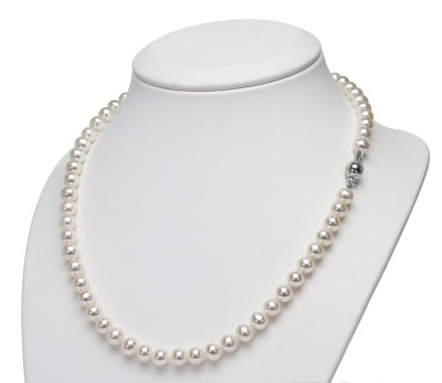 Naszyjnik z pereł 6,5-7 mm (wzór CSNP-WG)