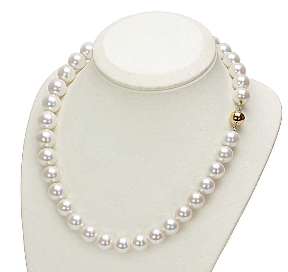 Naszyjnik z perłami Edison 12-13 mm NFE17-130W-BCYG14-CSNP