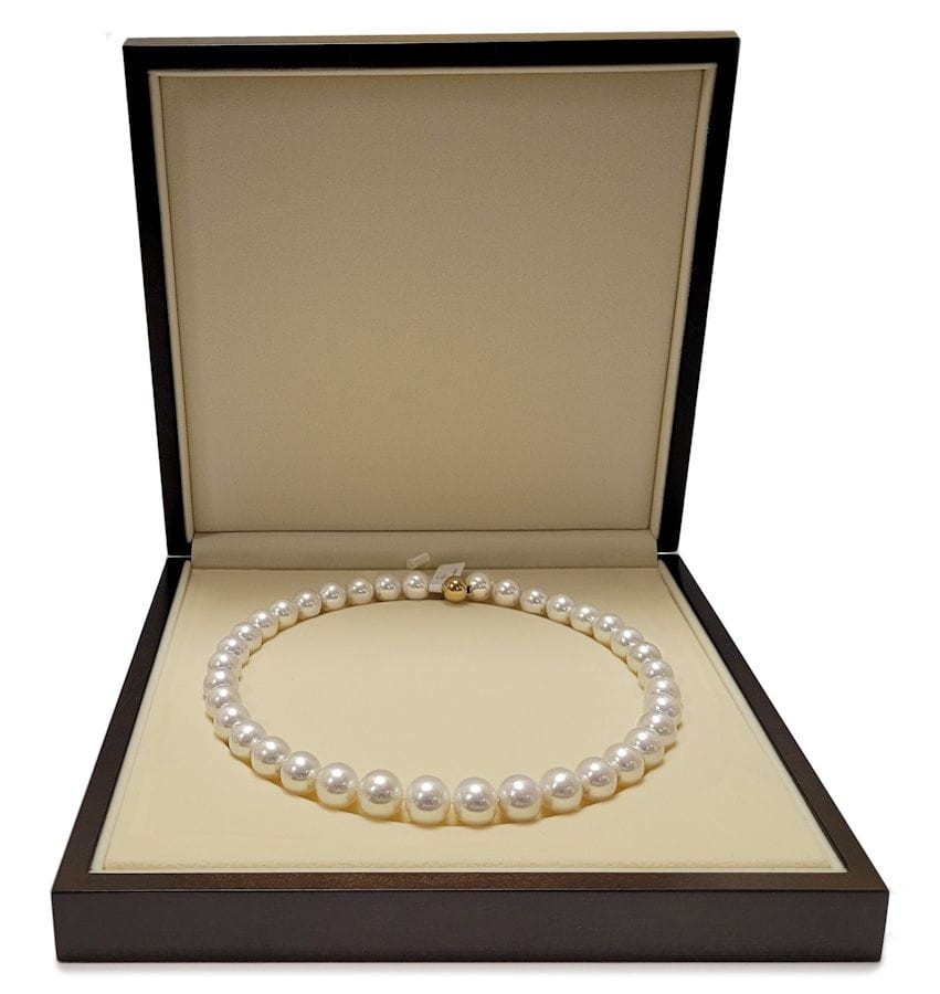 Naszyjnik z perłami Edison 12-13 mm NFE17-130W-BCYG14-CSNP 4
