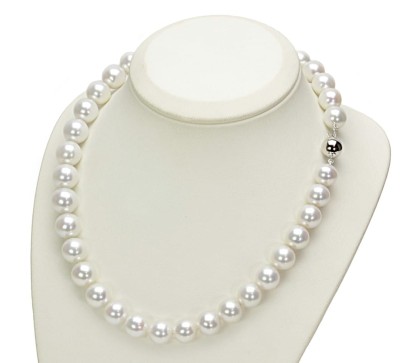 Naszyjnik z perłami Edison 12-13 mm (wzór CSNP-WG)