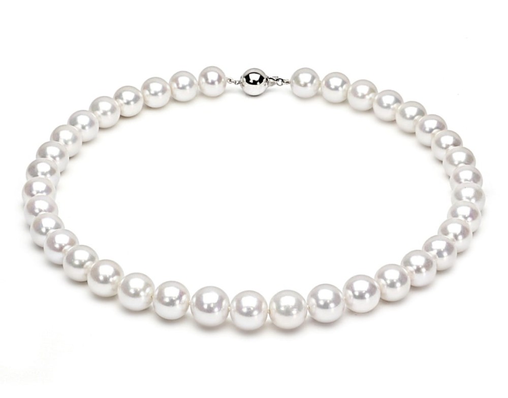 Naszyjnik z perłami Edison 12-13 mm NFE17-130W-BCWG14-CSNP 2
