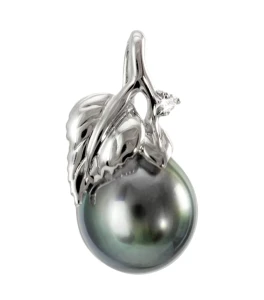 Zawieszka złota z perłą Tahiti (wzór CLF)