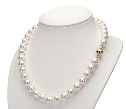 Naszyjnik z perłami Akoya 10-10,5 mm NA17-105W-BCIYG14PS-CSNP