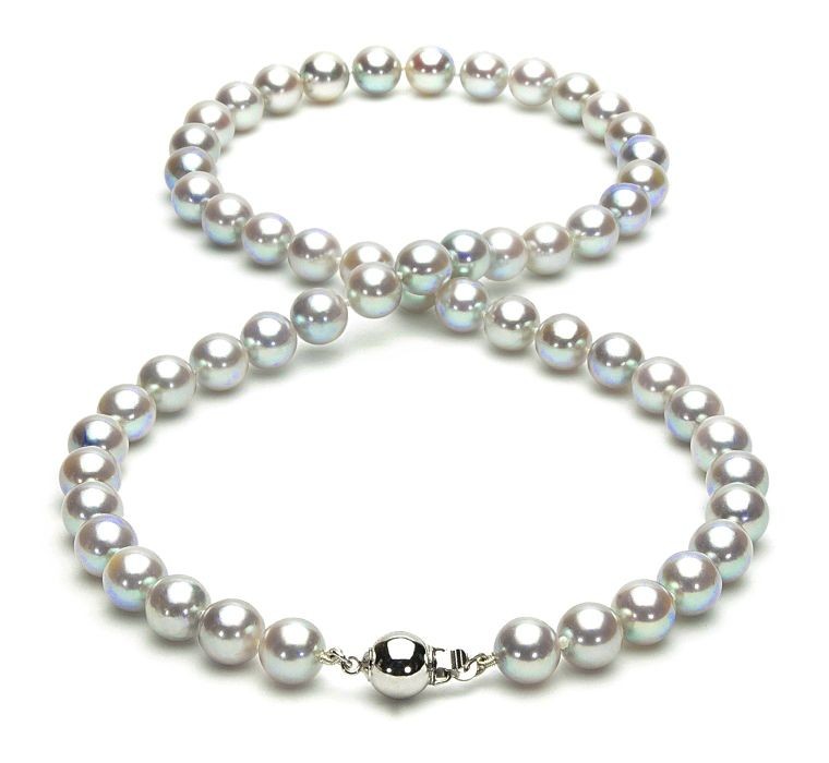 Komplet biżuterii z pereł NA17-75S-BCWG14-CSNP - naszyjnik (2)