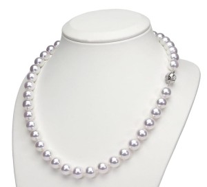 Naszyjnik z perłami Akoya 9,5-10 mm