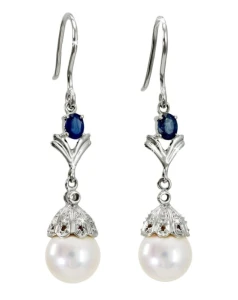 Kolczyki złote z pełami Akoya (wzór LHAT)