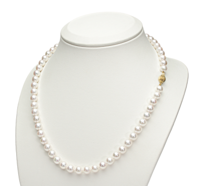 Naszyjnik z perłami Akoya 6,5-7 mm (wzór CSNP-CBCYG)