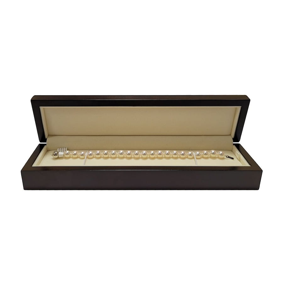 Bransoleta z perłami Akoya 8-8,5 mm BA1-85W-BCWG14-CSBR 3