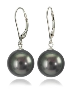 Kolczyki złote z perłami Tahiti 12-13 mm (wzór CSEV)