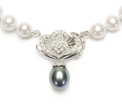 Kolia z pereł Akoya 6,5-7 mm (wzór DHP-BPWG)