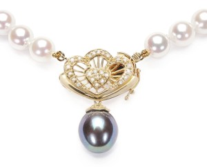 Kolia z pereł Akoya 6,5-7 mm (wzór DHP-BPYG)