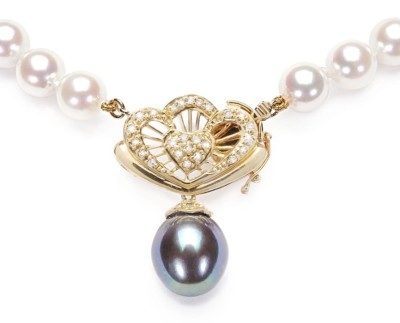 Kolia z pereł Akoya 6,5-7 mm (wzór DHP-BPYG)