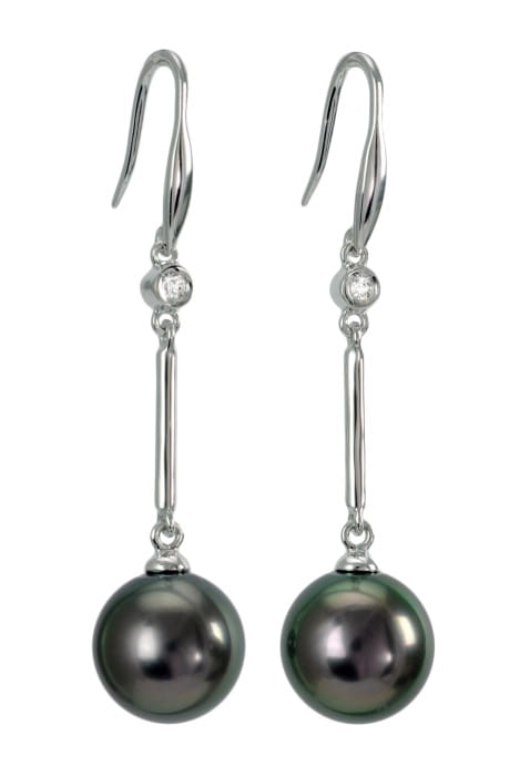 Kolczyki złote z perłami Tahiti ET-100B-BWG14D-LBFX