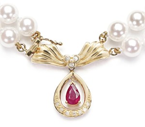 2-rzędowa kolia z pereł Akoya 6-6,5 mm (wzór GDPR-YG)