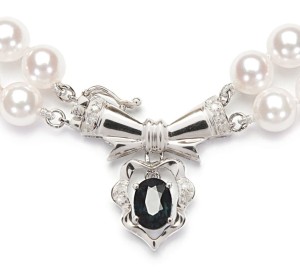 2-rzędowa kolia z pereł Akoya 6-6,5 mm (wzór ARM-WG)