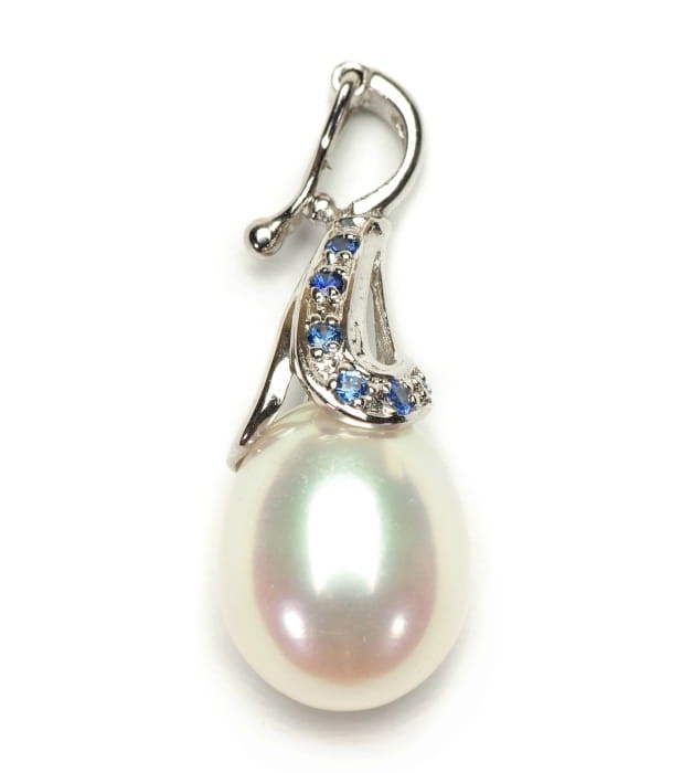 2-rzędowa kolia z pereł Akoya 6,5-7 mm KA2-70W-WPWG14DS-BWDP2 3