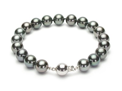 Bransoleta z pereł Tahiti 8-9mm
