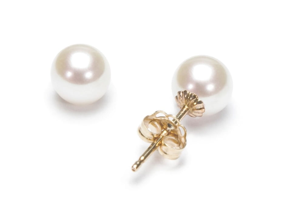 Komplet biżuterii z pereł Akoya 6-6,5 mm SANBE-65W-FCYG14-CSS 5